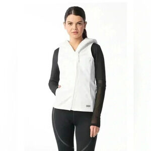 Levelwear Verve Sloan Vest Women’s Size Small Golf Active Hooded Zip $90